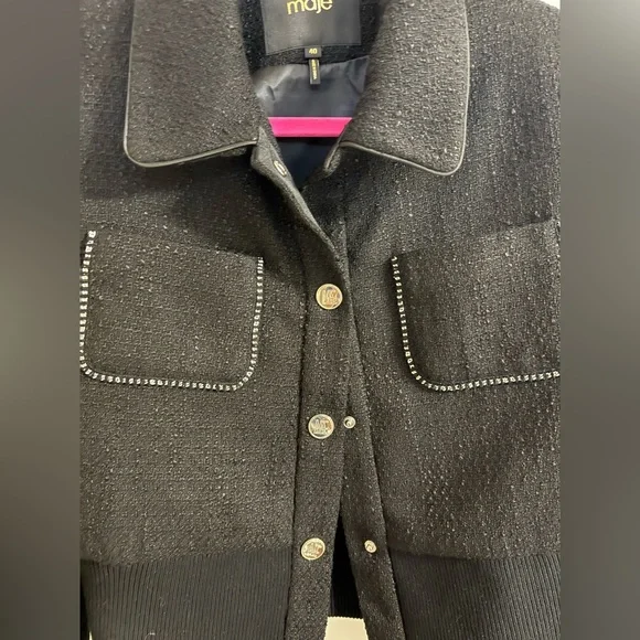 Maje Blopaille Jacket - Picture 4 of 8